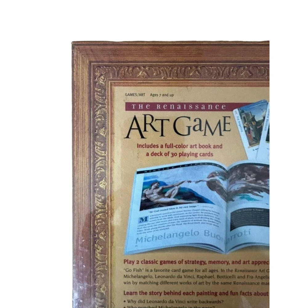 The Renaissance Art Game : Discover Thirty Glorious Masterpieces in a Game